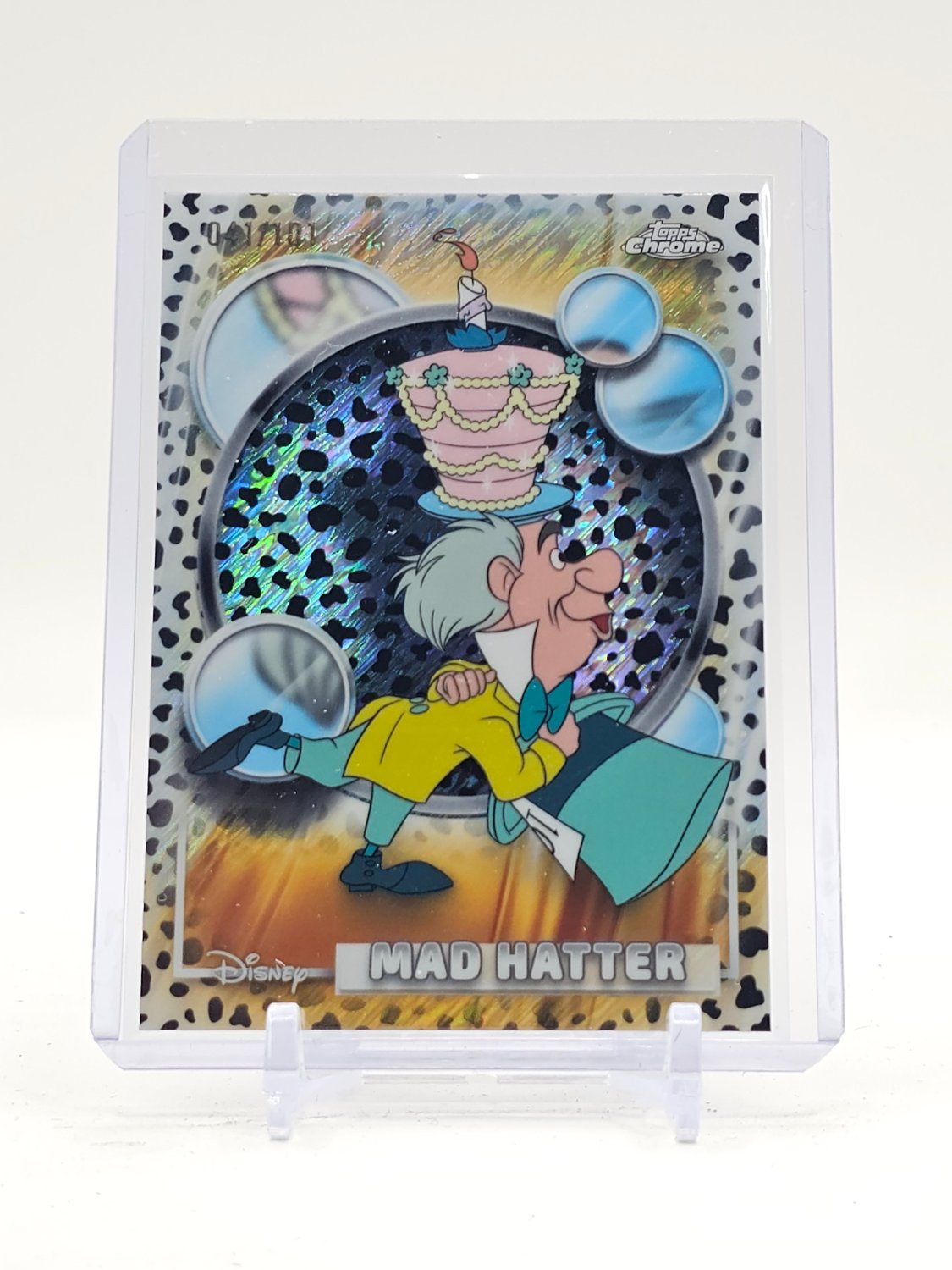 MAD HATTER 2026 TOPPS CHROME DISNEY 101 DALMATIANS B & W SHIMMER